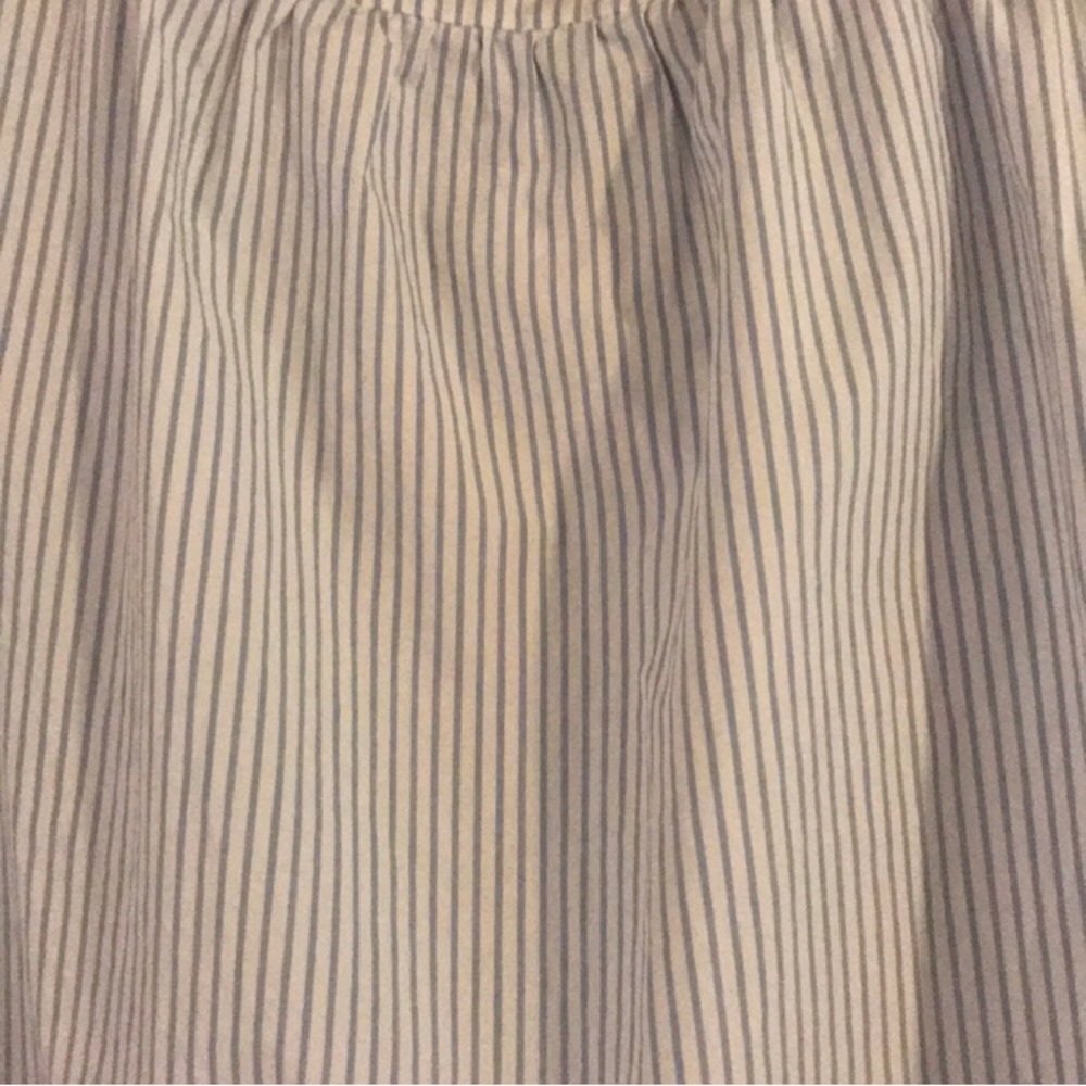 Madewell top worn 1x blue and white - Picture 6 of 7